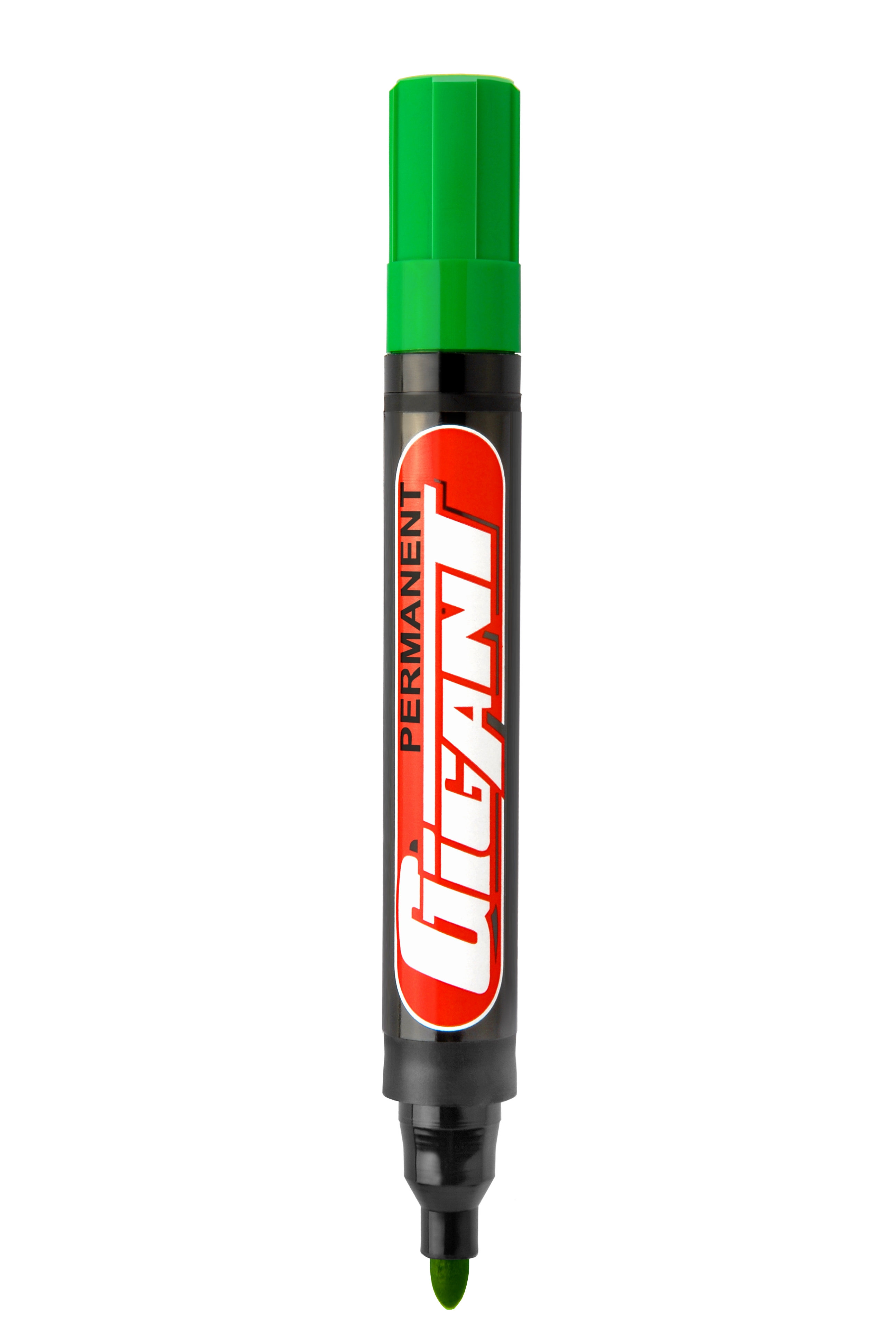 Marker permanentny Gigant Kamet okrągły zielony